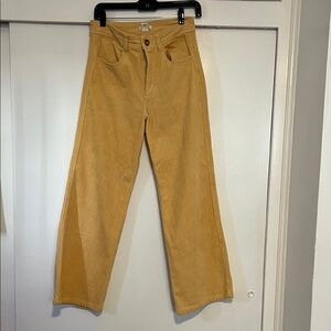 Billabong Yellow Corduroy Pants 27